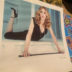 MADONNA VINTAGE FANCLUB NUMBERED WHIP LITHO 1102/15,000 !!